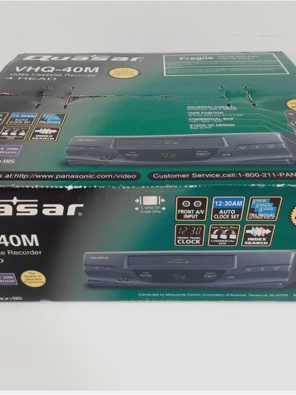 VHQ-40M Portable DVD/VCR Styled Player - Black